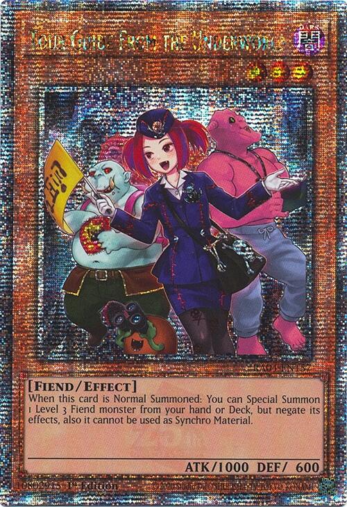 Tour Guide from the Underworld (Alternate Art) [RA04-EN157] Quarter Century Secret Rare | Rock City Comics