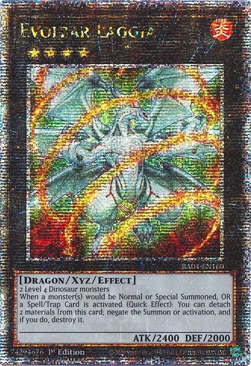Evolzar Laggia [RA04-EN160] Quarter Century Secret Rare | Rock City Comics