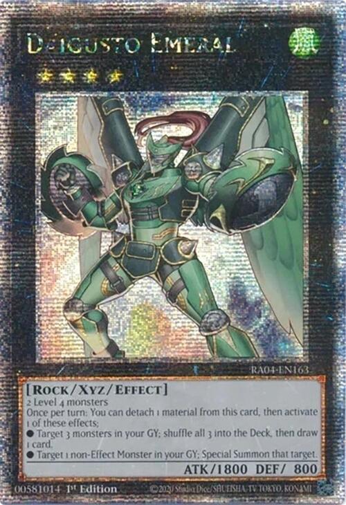 Daigusto Emeral [RA04-EN163] Quarter Century Secret Rare | Rock City Comics