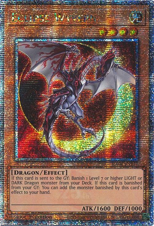 Eclipse Wyvern [RA04-EN177] Quarter Century Secret Rare | Rock City Comics
