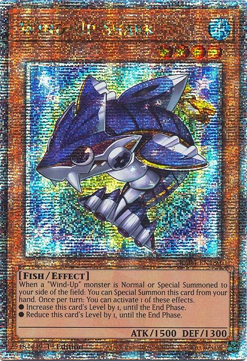 Wind-Up Shark [RA04-EN180] Quarter Century Secret Rare | Rock City Comics