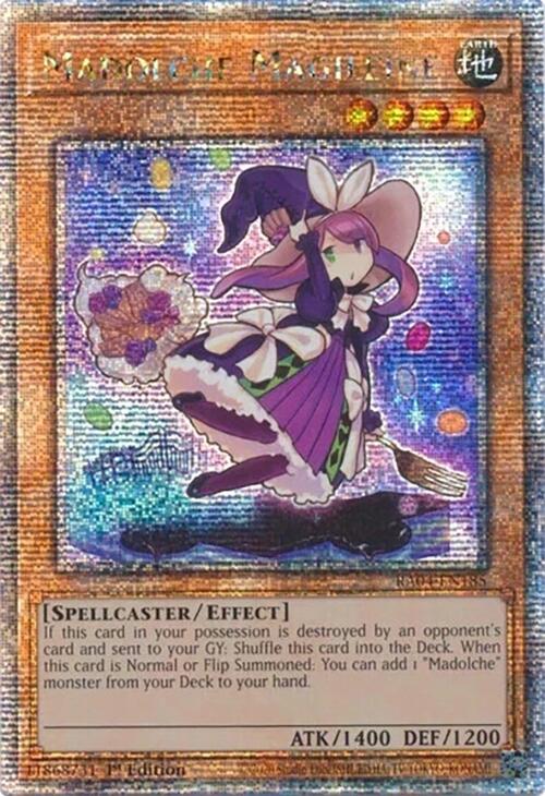 Madolche Magileine [RA04-EN185] Quarter Century Secret Rare | Rock City Comics
