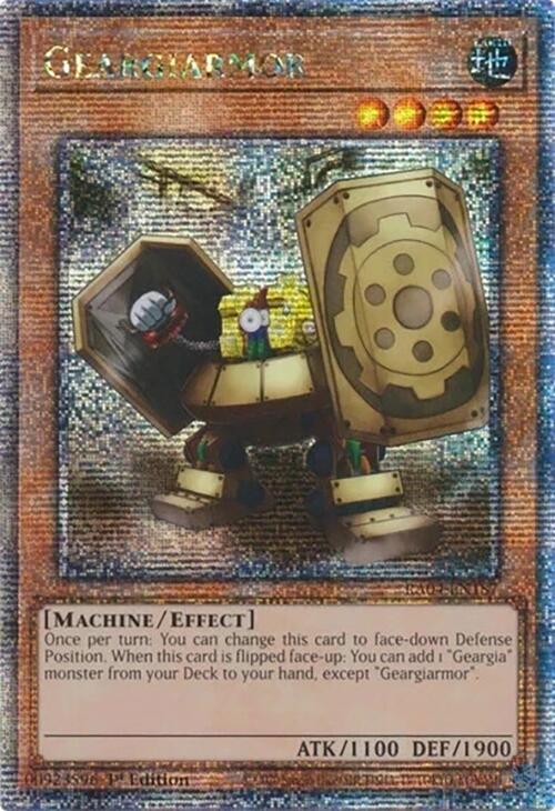 Geargiarmor [RA04-EN187] Quarter Century Secret Rare | Rock City Comics