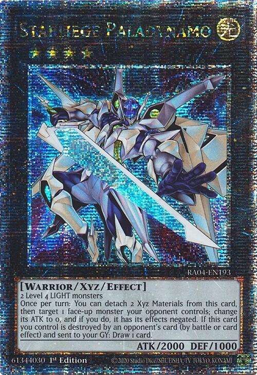 Starliege Paladynamo [RA04-EN193] Quarter Century Secret Rare | Rock City Comics