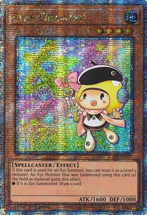 Star Drawing [RA04-EN199] Quarter Century Secret Rare | Rock City Comics