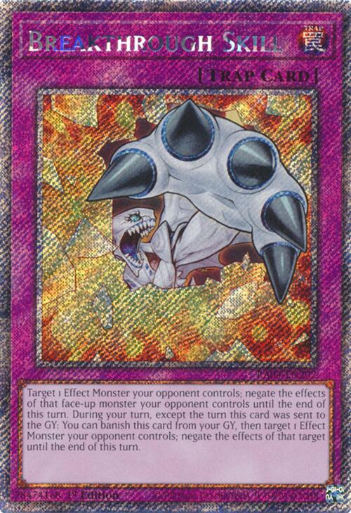 Breakthrough Skill [RA04-EN202] Platinum Secret Rare | Rock City Comics