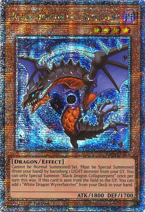 Black Dragon Collapserpent [RA04-EN204] Quarter Century Secret Rare | Rock City Comics