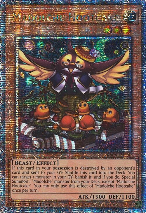 Madolche Hootcake [RA04-EN206] Quarter Century Secret Rare | Rock City Comics