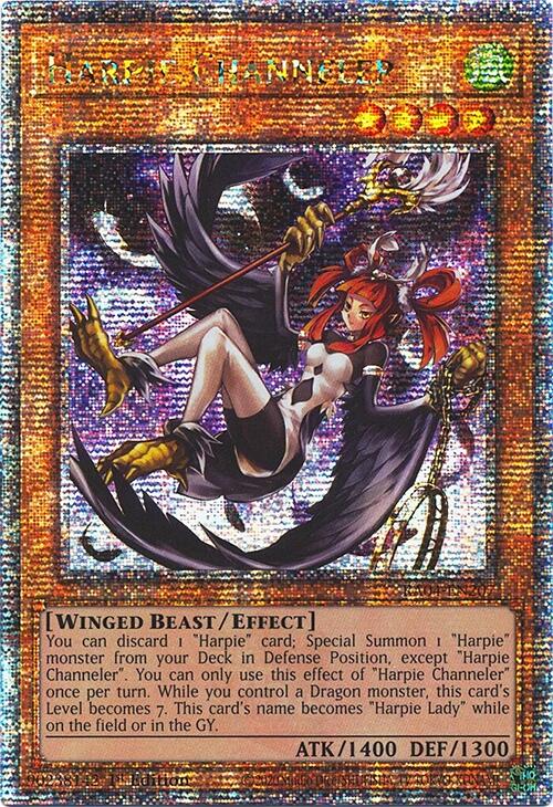 Harpie Channeler [RA04-EN207] Quarter Century Secret Rare | Rock City Comics