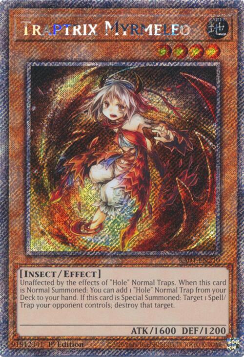 Traptrix Myrmeleo [RA04-EN210] Platinum Secret Rare | Rock City Comics