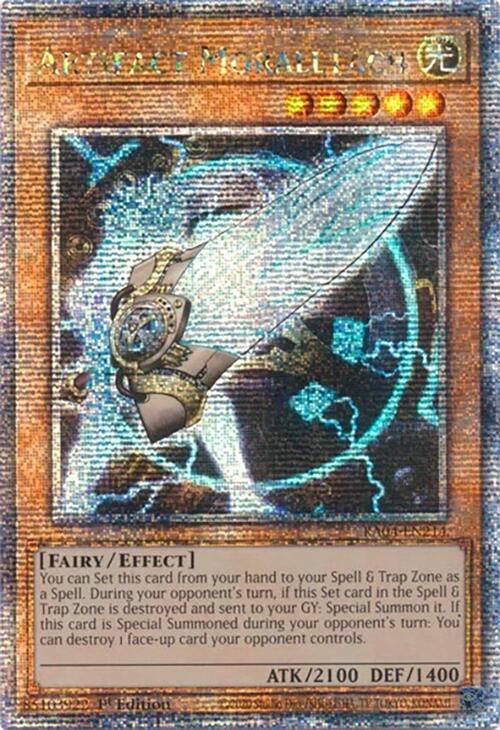 Artifact Moralltach [RA04-EN214] Quarter Century Secret Rare | Rock City Comics