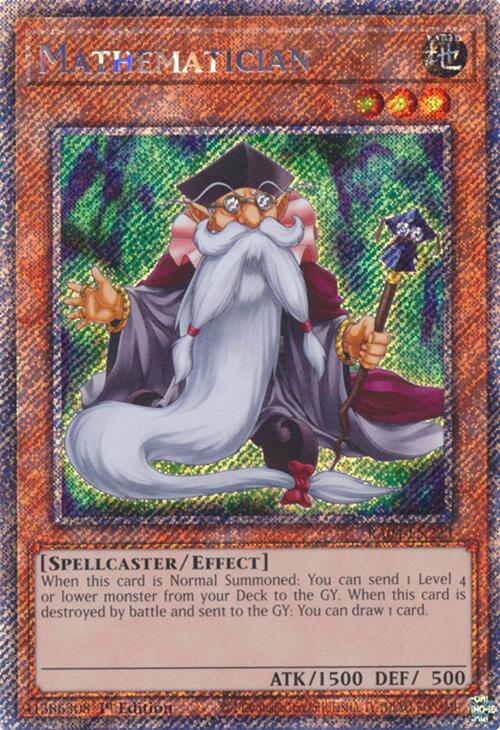 Mathematician [RA04-EN223] Platinum Secret Rare | Rock City Comics