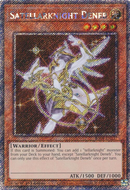 Satellarknight Deneb [RA04-EN227] Platinum Secret Rare | Rock City Comics