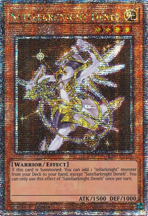 Satellarknight Deneb [RA04-EN227] Quarter Century Secret Rare | Rock City Comics