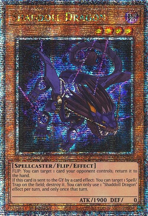 Shaddoll Dragon [RA04-EN228] Quarter Century Secret Rare | Rock City Comics