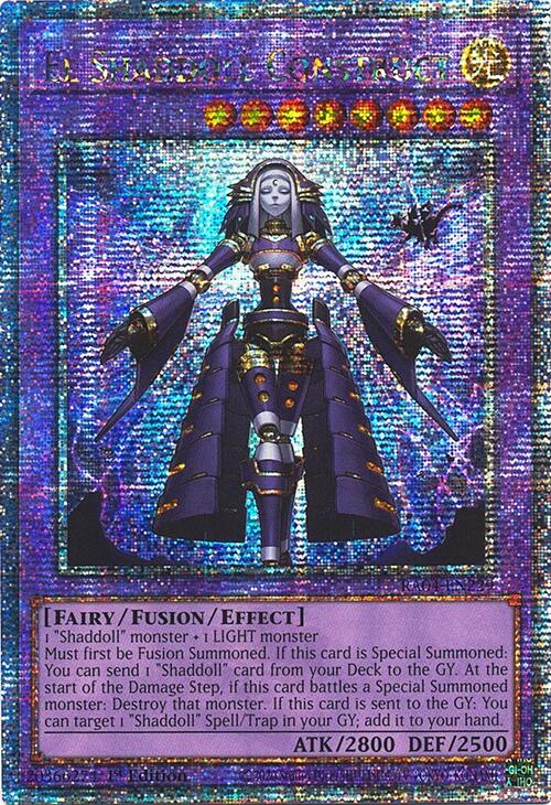 El Shaddoll Construct [RA04-EN229] Quarter Century Secret Rare | Rock City Comics