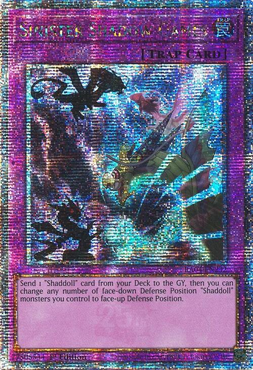 Sinister Shadow Games [RA04-EN232] Quarter Century Secret Rare | Rock City Comics
