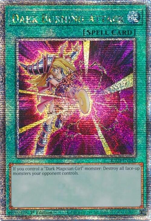 Dark Burning Attack [RA04-EN245] Quarter Century Secret Rare | Rock City Comics
