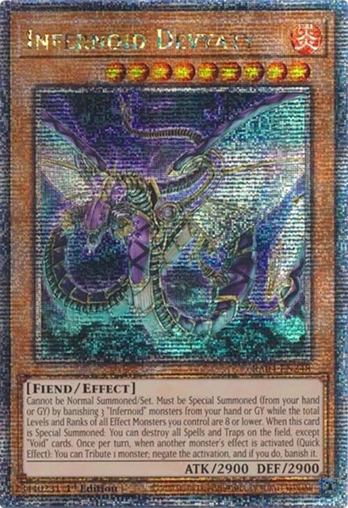 Infernoid Devyaty [RA04-EN248] Quarter Century Secret Rare | Rock City Comics