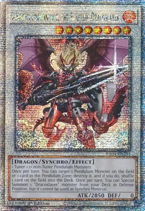 Ignister Prominence, the Blasting Dracoslayer [RA04-EN253] Quarter Century Secret Rare | Rock City Comics