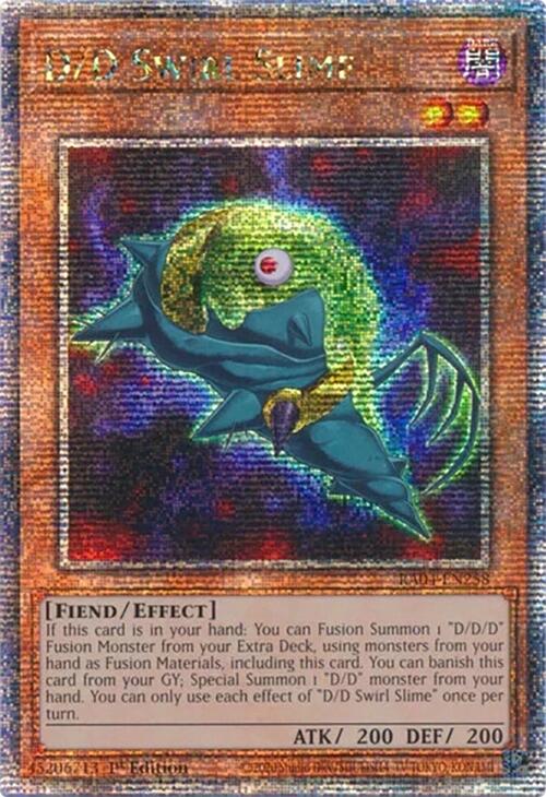 D/D Swirl Slime [RA04-EN258] Quarter Century Secret Rare | Rock City Comics