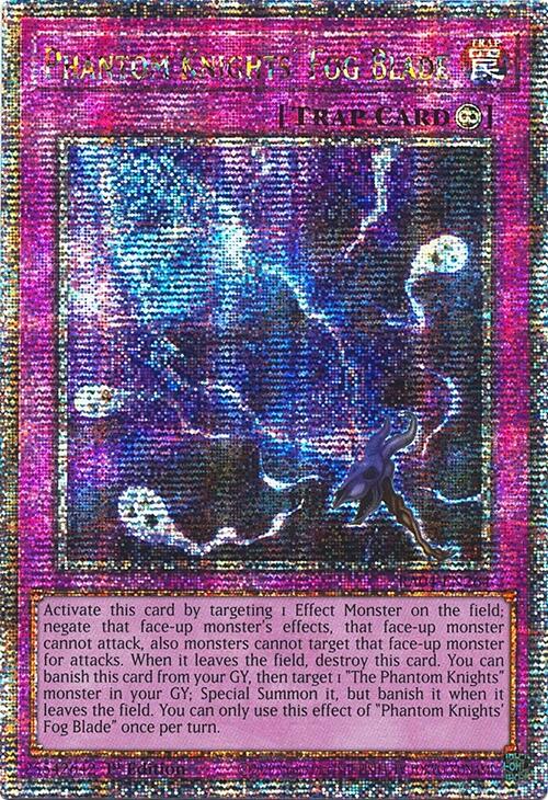 Phantom Knights' Fog Blade [RA04-EN264] Quarter Century Secret Rare | Rock City Comics