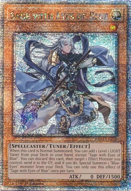 Sage with Eyes of Blue [RA04-EN266] Quarter Century Secret Rare | Rock City Comics
