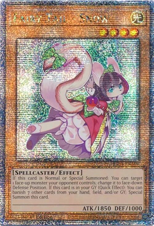 Fairy Tail - Snow [RA04-EN269] Quarter Century Secret Rare | Rock City Comics