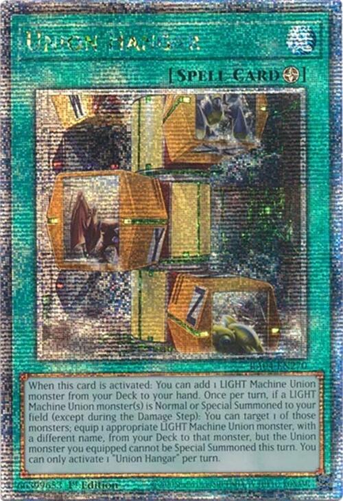 Union Hangar [RA04-EN270] Quarter Century Secret Rare | Rock City Comics