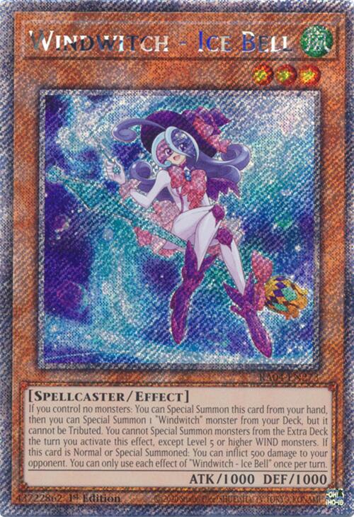 Windwitch - Ice Bell [RA04-EN273] Platinum Secret Rare | Rock City Comics