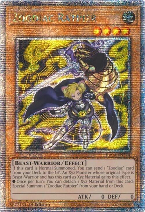 Zoodiac Ratpier [RA04-EN274] Quarter Century Secret Rare | Rock City Comics