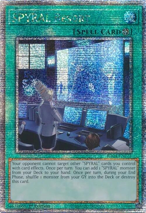 SPYRAL Resort [RA04-EN277] Quarter Century Secret Rare | Rock City Comics