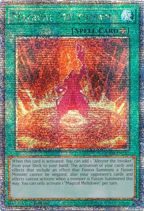 Magical Meltdown [RA04-EN280] Quarter Century Secret Rare | Rock City Comics