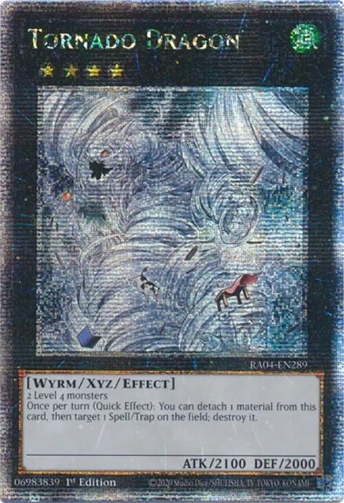 Tornado Dragon [RA04-EN289] Quarter Century Secret Rare | Rock City Comics