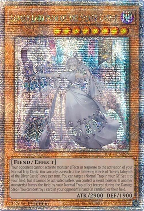 Lovely Labrynth of the Silver Castle [RA04-EN295] Quarter Century Secret Rare | Rock City Comics