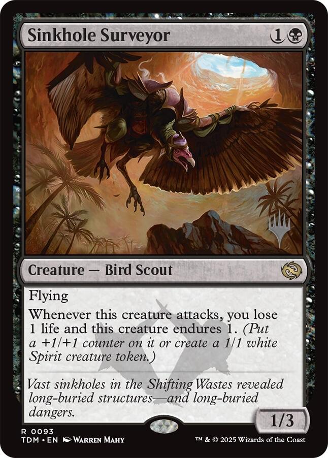 Sinkhole Surveyor [Tarkir: Dragonstorm Promos] | Rock City Comics