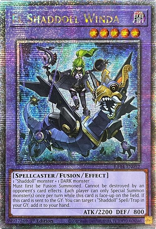 El Shaddoll Winda [RA04-EN052] Quarter Century Secret Rare | Rock City Comics