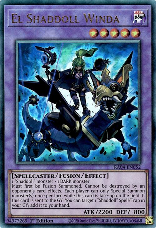 El Shaddoll Winda [RA04-EN052] Prismatic Ultimate Rare | Rock City Comics