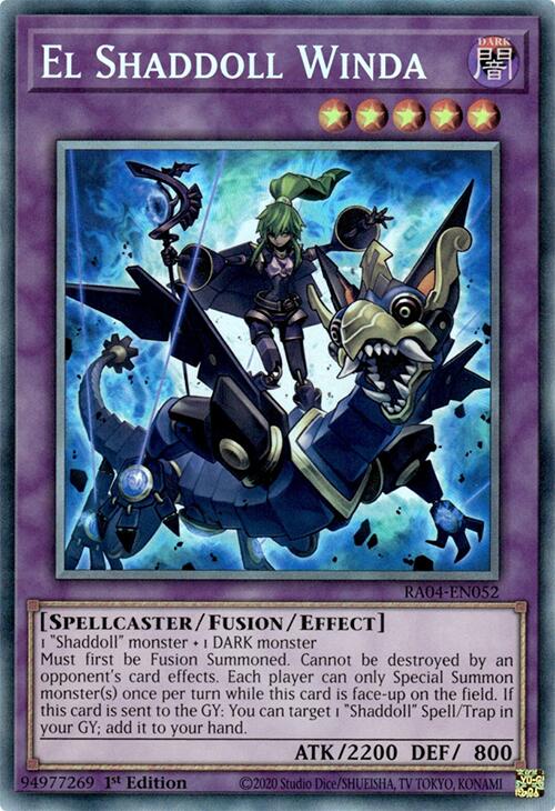 El Shaddoll Winda [RA04-EN052] Prismatic Collector's Rare | Rock City Comics