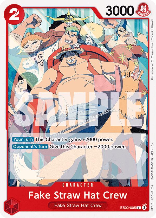 Fake Straw Hat Crew [Extra Booster: Anime 25th Collection] | Rock City Comics