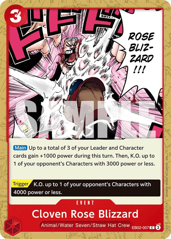 Cloven Rose Blizzard [Extra Booster: Anime 25th Collection] | Rock City Comics