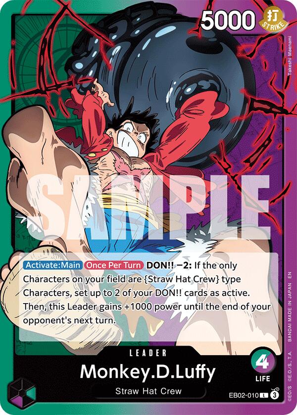 Monkey.D.Luffy (010) [Extra Booster: Anime 25th Collection] | Rock City Comics