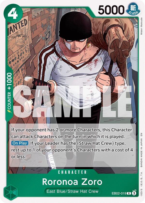 Roronoa Zoro [Extra Booster: Anime 25th Collection] | Rock City Comics