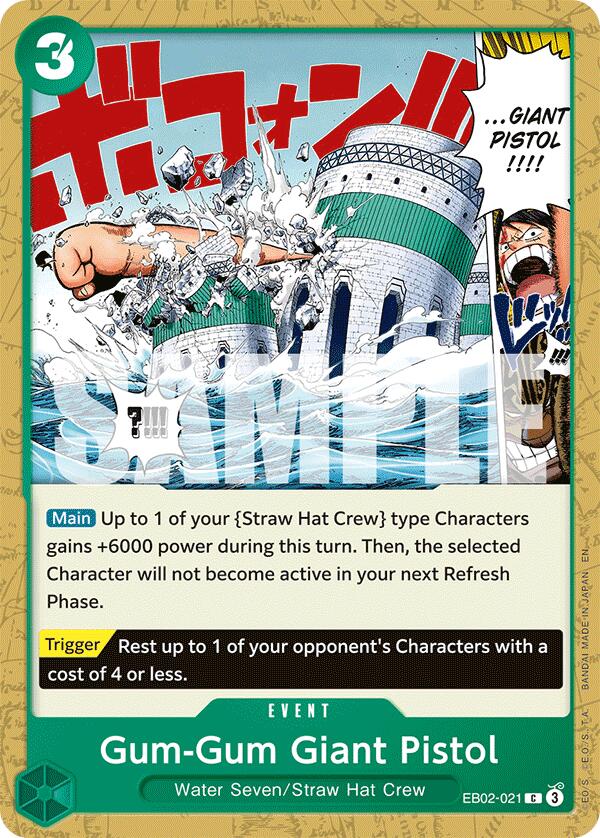 Gum-Gum Giant Pistol [Extra Booster: Anime 25th Collection] | Rock City Comics