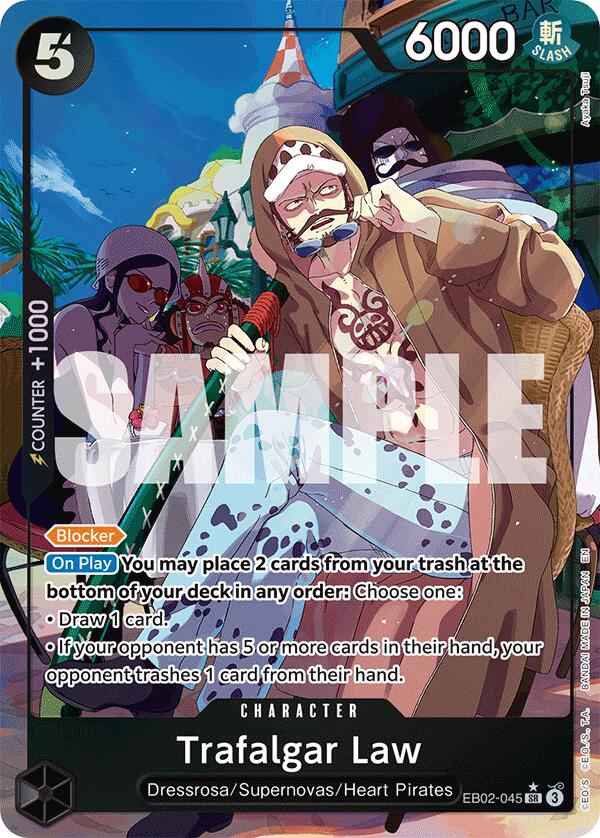 Trafalgar Law (Alternate Art) [Extra Booster: Anime 25th Collection] | Rock City Comics