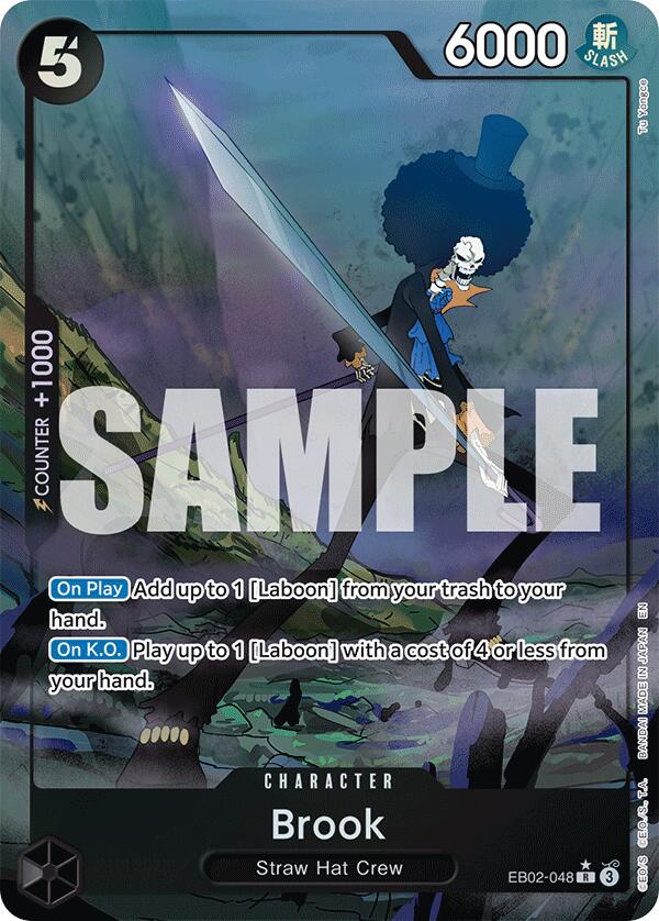 Brook (Alternate Art) [Extra Booster: Anime 25th Collection] | Rock City Comics
