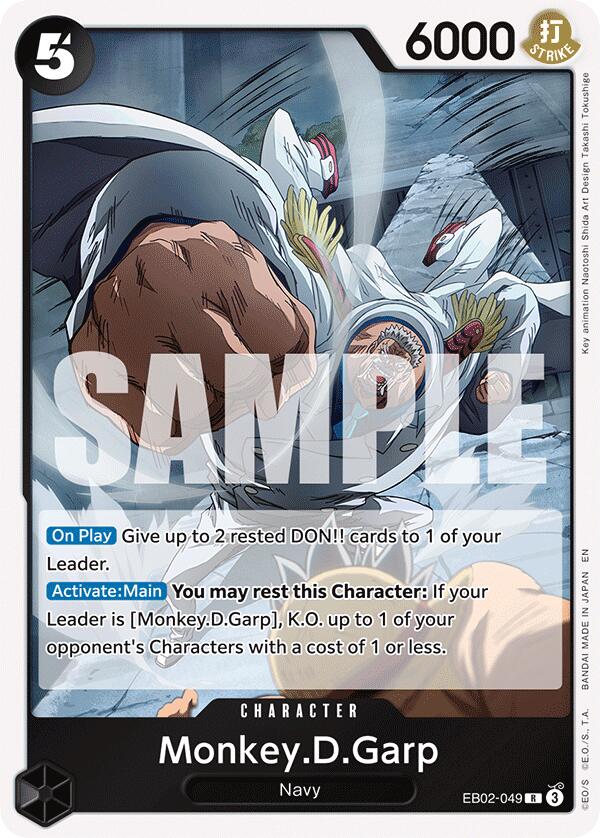 Monkey.D.Garp [Extra Booster: Anime 25th Collection] | Rock City Comics
