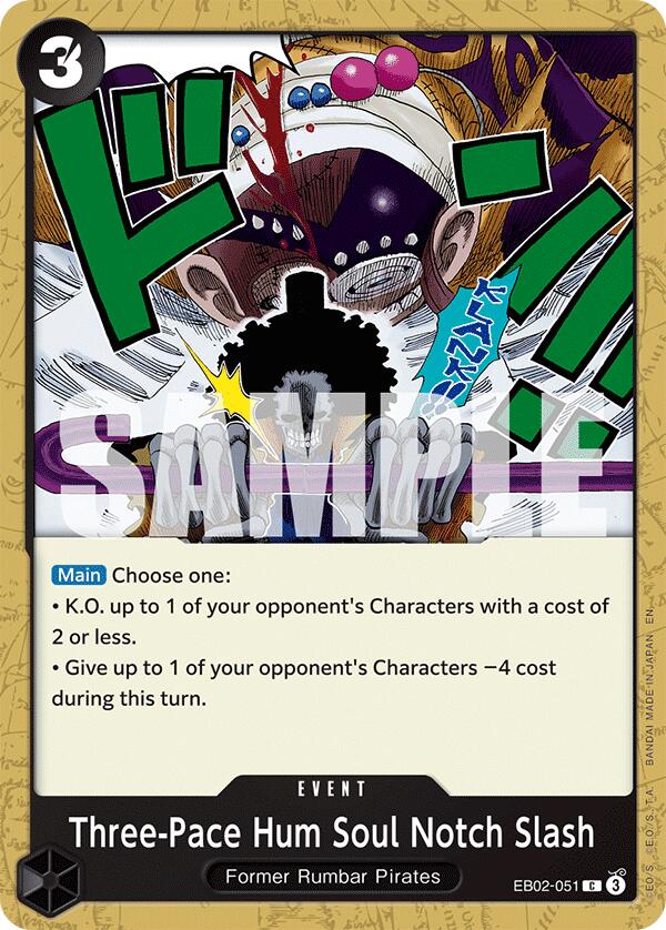 Three-Pace Hum Soul Notch Slash [Extra Booster: Anime 25th Collection] | Rock City Comics
