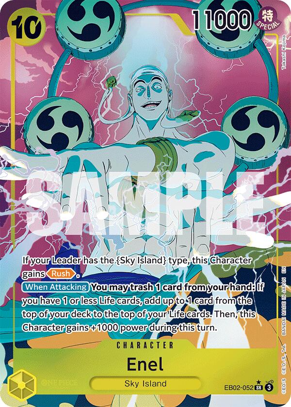 Enel (Alternate Art) [Extra Booster: Anime 25th Collection] | Rock City Comics