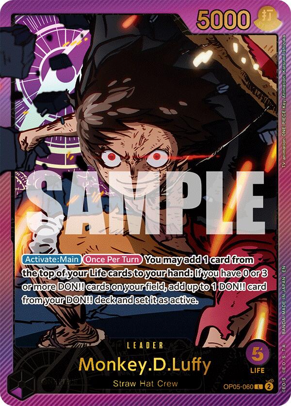 Monkey.D.Luffy (SPR) [Extra Booster: Anime 25th Collection] | Rock City Comics